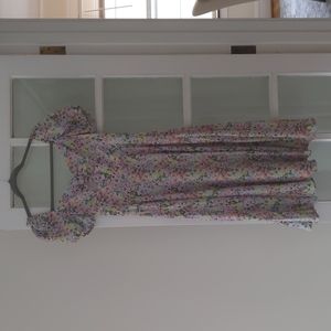 Maison Tara Floral Midi Dress